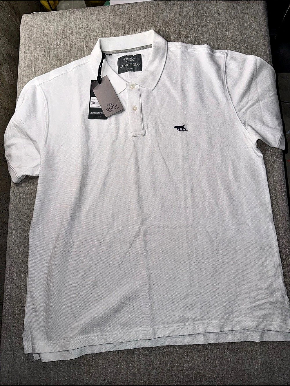 Rodd & Gunn The Gunn Polo Men’s 3XL Coconut White NWT Cotton Polo